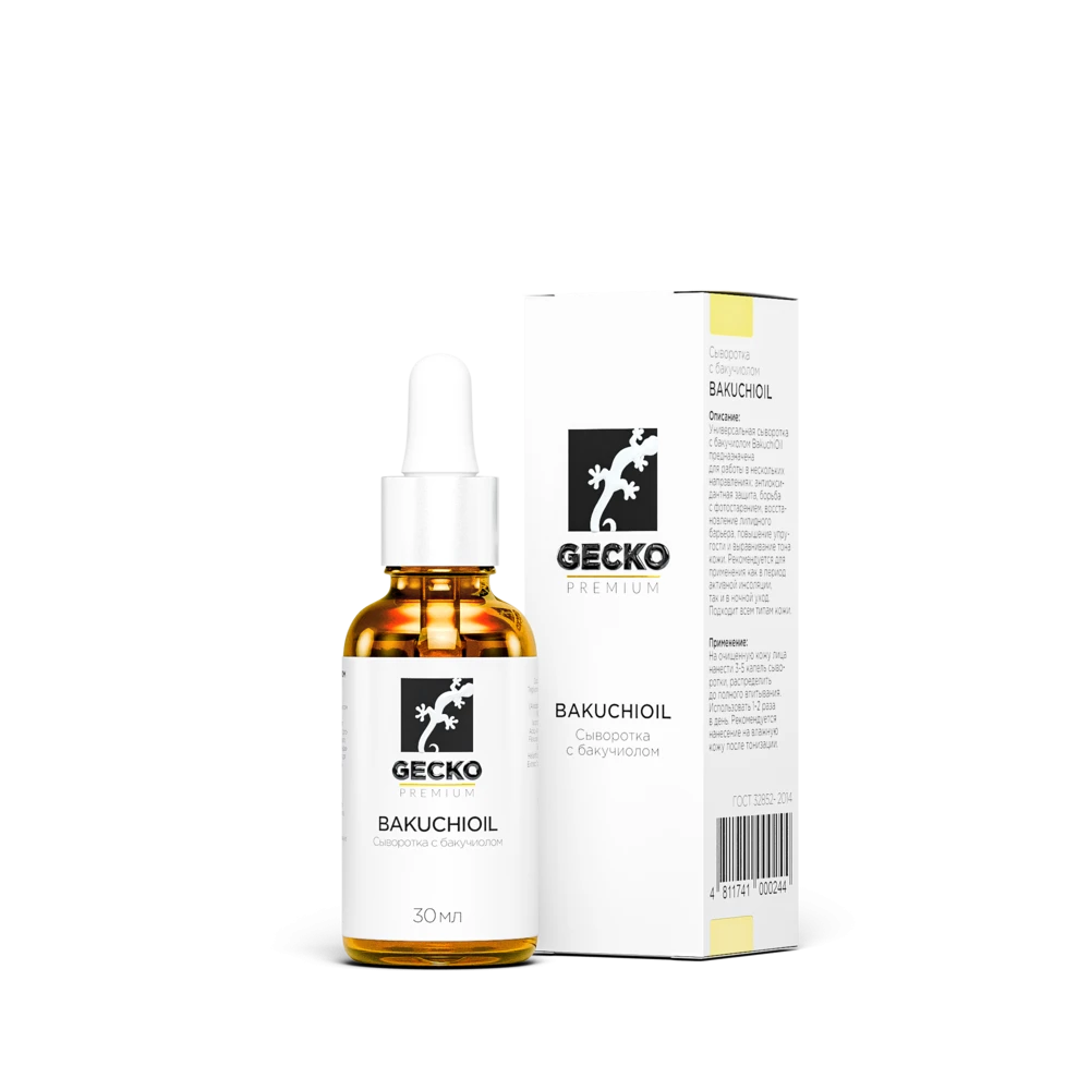 GECKO BAKUCHIOIL - Сыворотка с бакучиолом
