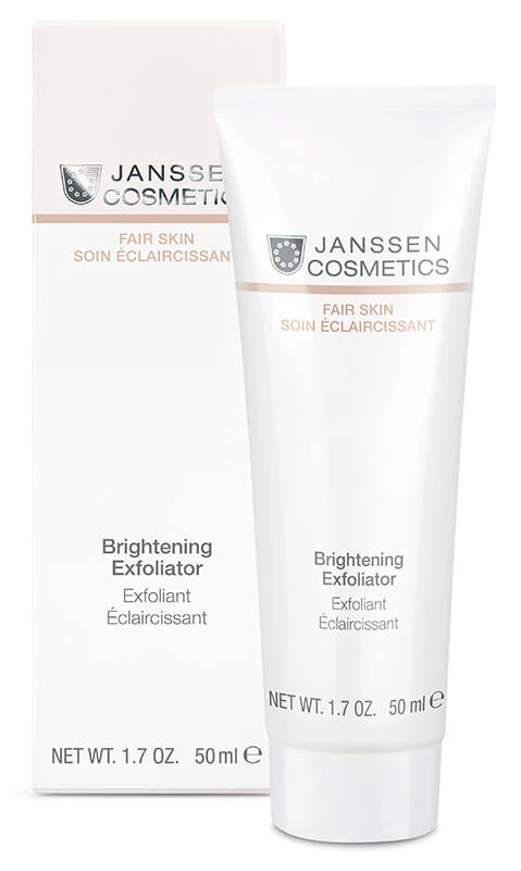 Janssen Cosmetics Brightening Exfoliator Пилинг-крем для выравнивания цвета лица с фруктовыми кислотами