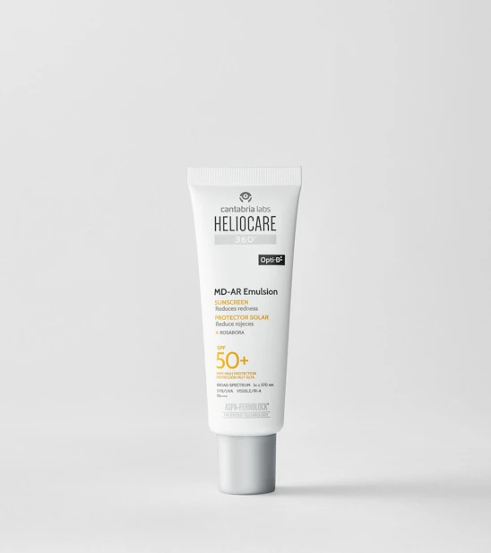 Cantabria Labs HELIOCARE MD A-R Emulsion SPF-50 - Солнцезащитная эмульсия для кожи с куперозом и розацеа